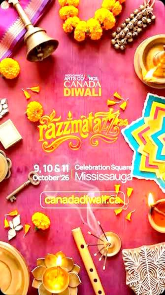 Canada Diwali RazzMatazz 2026 image source: canadadiwali.ca